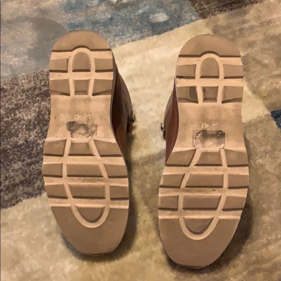 Coach Light Brown Leather High Tops (size 9) - Picture 3 of 3